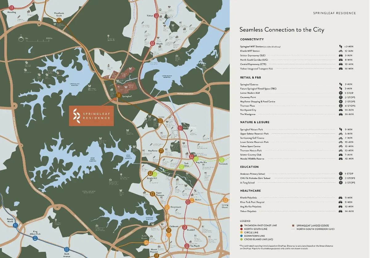 Springleaf Residence Location Map