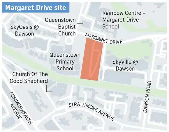 Penrith Condo Location Map at Margaret Drive, Queenstown District 3