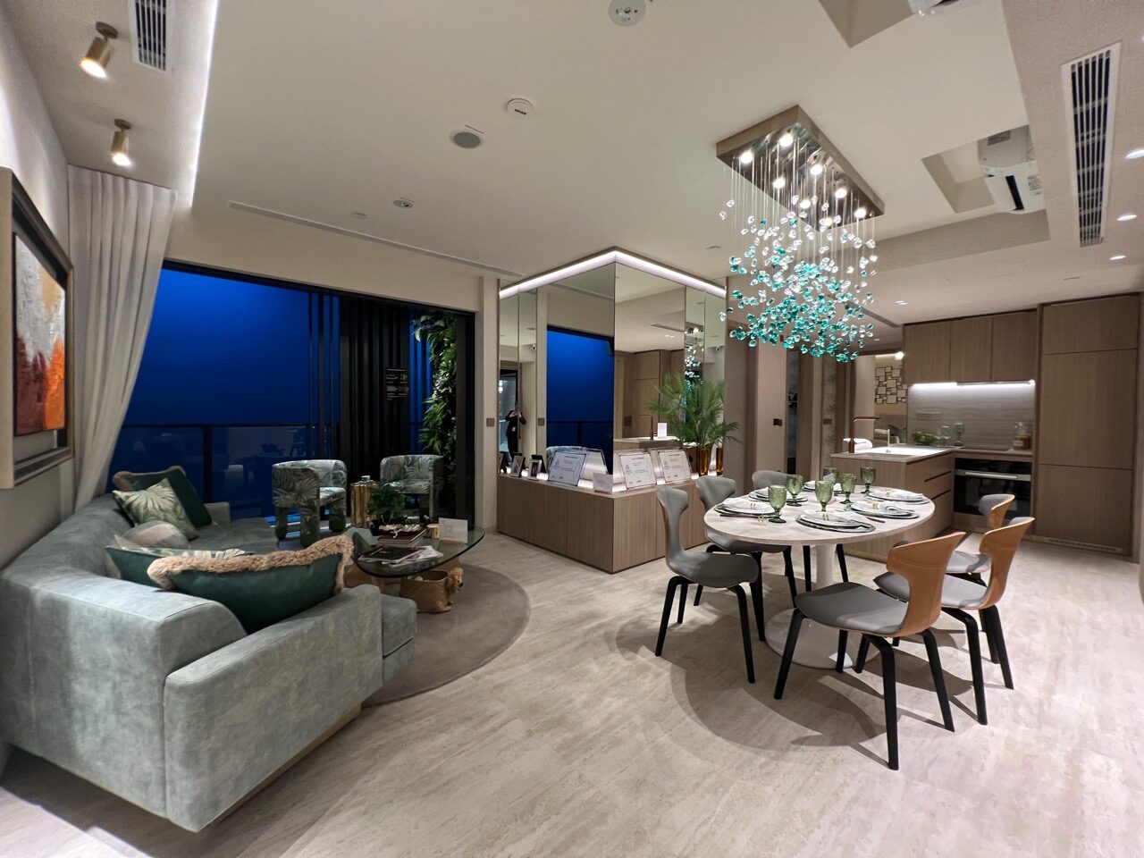 Arina East Residences – Elegant Living Room