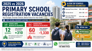 2026 Primary School Vacancies in Singapore: What It Means for Parents & Property Buyers