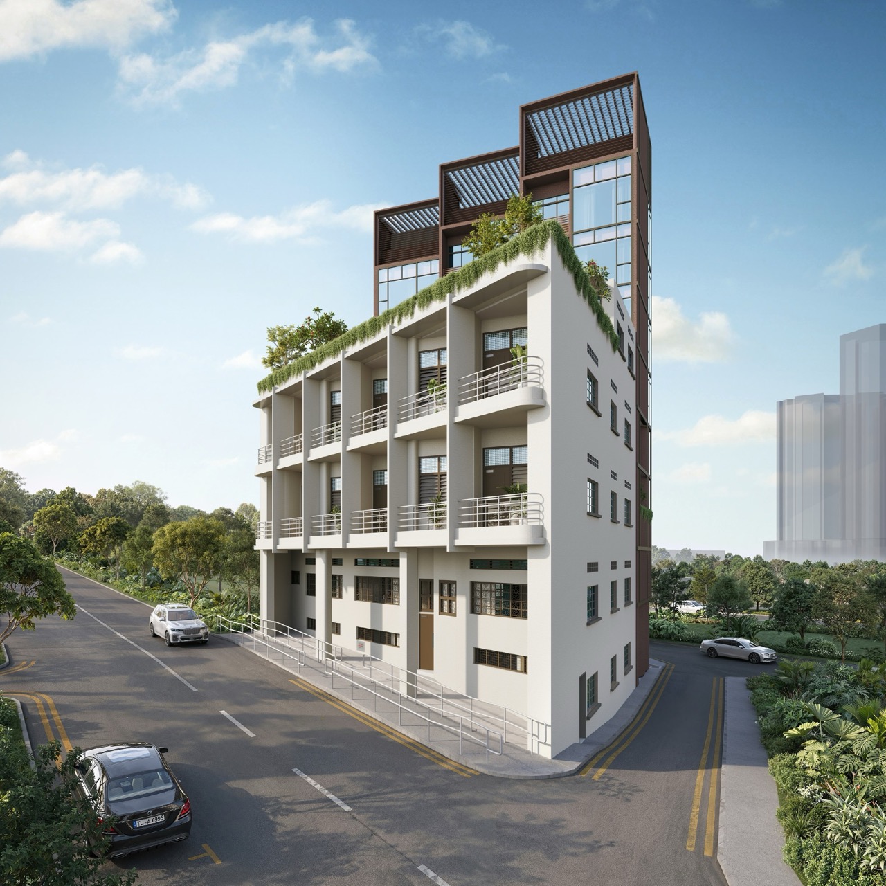 Duet @ Emily — Heritage conservation building at Mount Emily Road District 9 Singapore