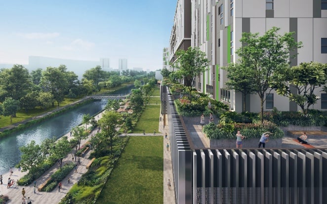 Gourmet Xchange sky garden artist impression