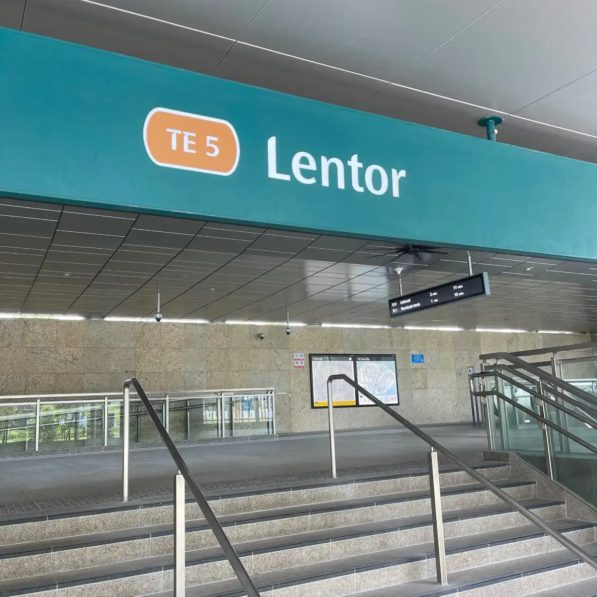 Lentor MRT Station near Lentor Gardens Residences
