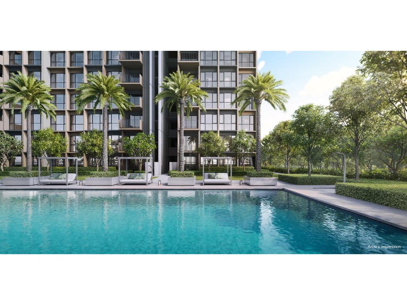 Coastal Cabana EC – 50m Grand Pool Pool Deck Day