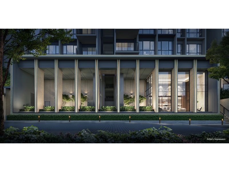 Coastal Cabana EC – Canopy Lounge Entrance Night