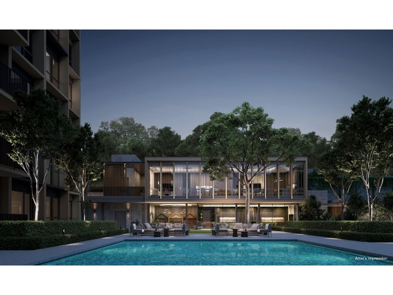 Coastal Cabana EC – Coastal Club Clubhouse Pool Night