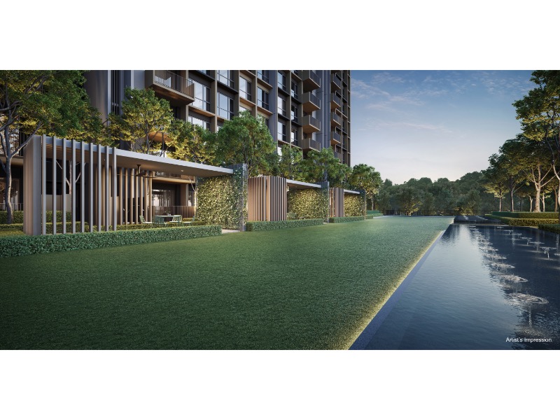 Coastal Cabana EC – Meadow Lawn Water Stream Evening