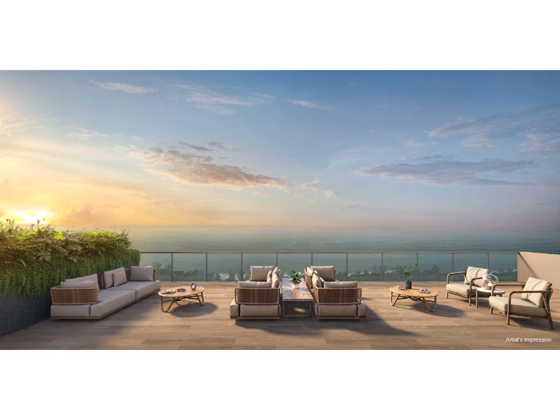 Coastal Cabana EC – Portside Deck Panoramic Sea View