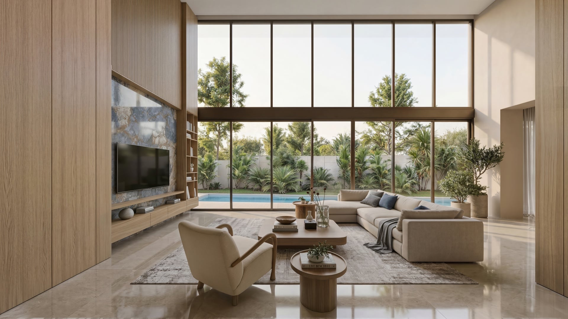 Living room interior, Plot A — Anagram Homes Tan Boon Chong Avenue