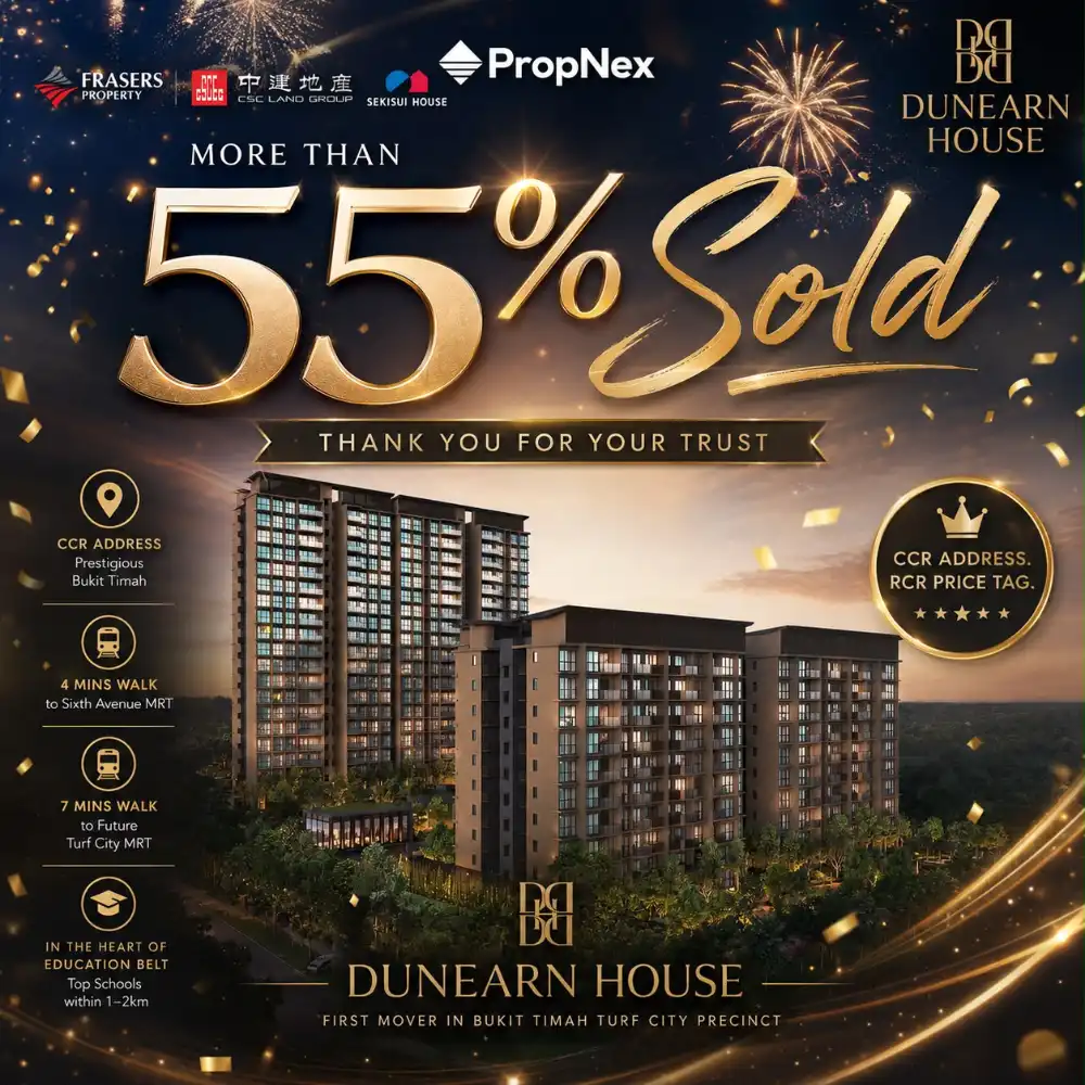 Dunearn House 55 percent sold on launch day