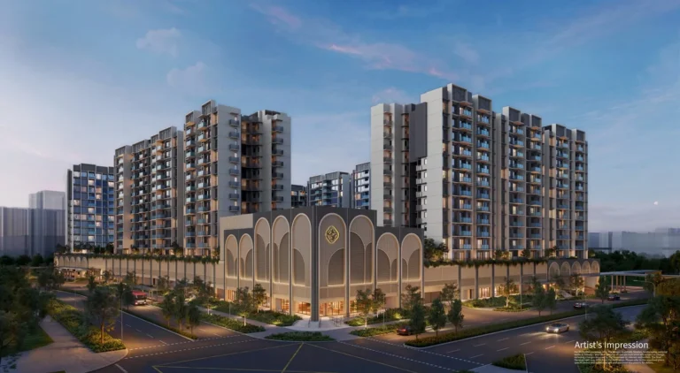 Chencharu Central Residences artist's impression – mixed-use development at Chencharu Close, Yishun
