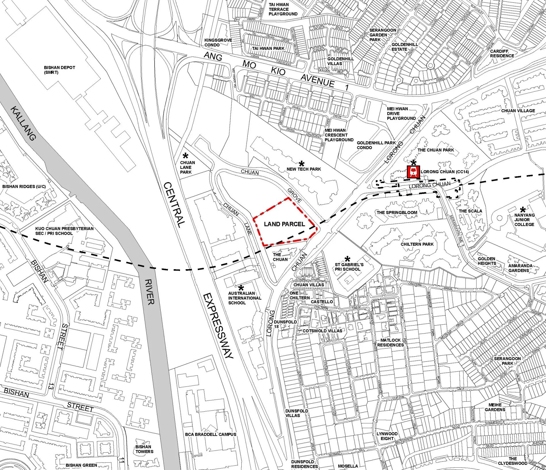 Chuan Grove Parcel 1 GLS site plan