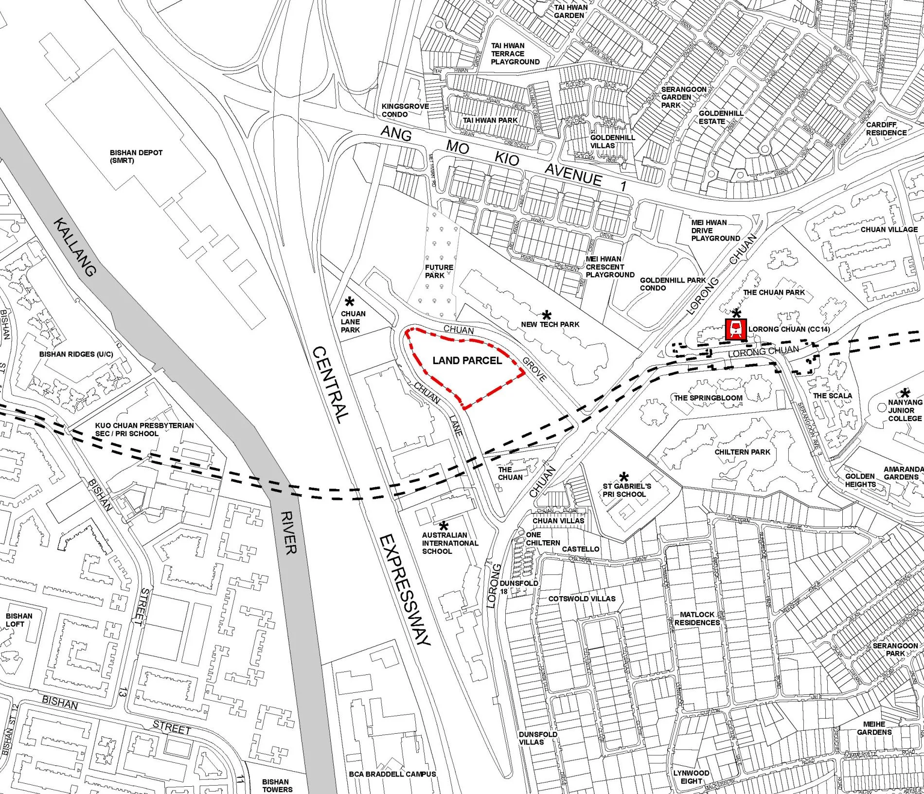 Chuan Grove Parcel 2 GLS site plan