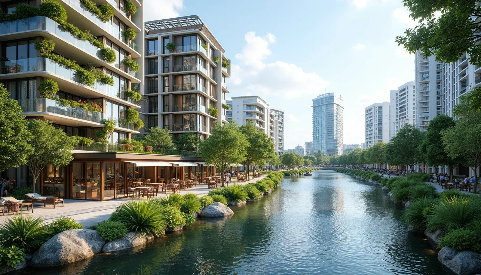 Riverfront living at The River Opus along River Valley Road – artist's impression